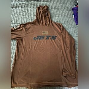 Brown Jets 2023 Military Appreciation Hoodie T-shirt
